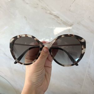 Tortoise shell Prada sunglasses. NWT